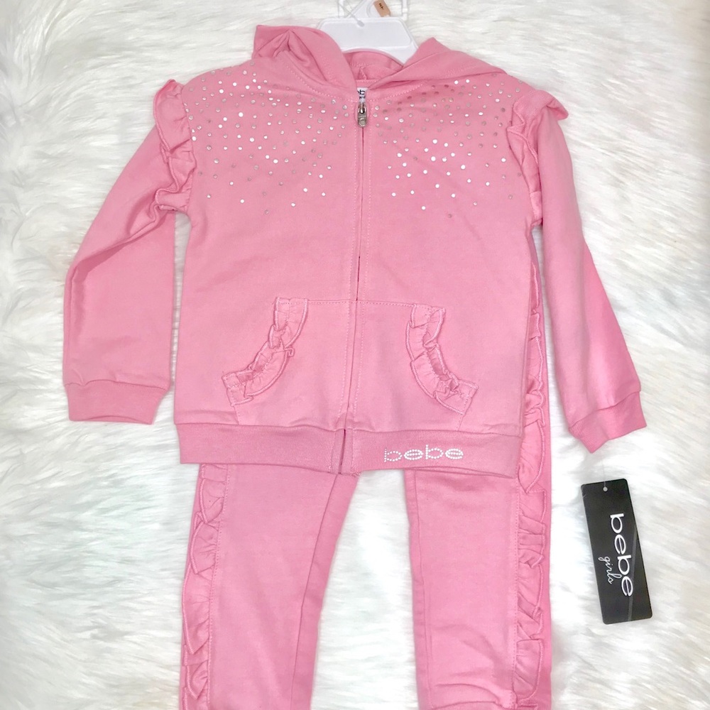RARE BEBE LUXE JOGGER SET